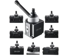 Koduva VEVOR greito keitimo įrankių laikiklių rinkinys, 8 vnt., 45# plienas, 254–381 mm