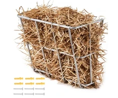 VEVOR Gyvulių šėrykla šienui, 18,5 gal, sieninė, plieninė, 24,4 col.