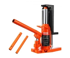 VEVOR Hidraulinis pėdos domkratas, 2,5 t/5 t, 0,8–5,3 in ir 8,9–13,4 in