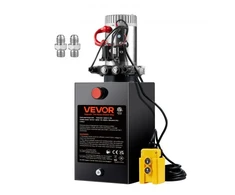 VEVOR Hidraulinis siurblys, 15 kvartų hidraulinis galios blokas, dvigubo veikimo, 12 V, 0,91 GPM, 3200 PSI