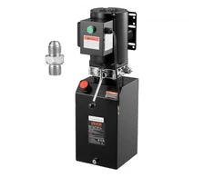 VEVOR Hidraulinis siurblys, AC 220 V, 15 qt, vienveikis, 6,3 l/min, 22 MPa
