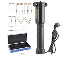 Koduva VEVOR indukcinis kaitintuvas varžtams, 1100 W 230 V magnetinis indukcinio kaitinimo rinkinys, 10 ričių, su dėže