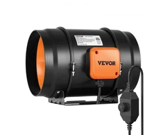 Koduva VEVOR inline kanalo ventiliatorius, 203,2 mm, reguliuojamo greičio, AC variklis