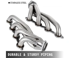 VEVOR Išmetimo kolektoriaus vamzdžių rinkinys, 44,45 mm, nerūdijantis plienas, poliruotas