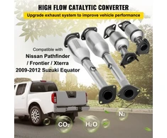 VEVOR Išmetimo kolektorius ir katalizatorius Nissan Frontier/Xterra/Pathfinder 4.0L 2005–2011