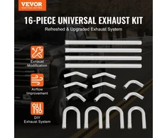 VEVOR Išmetimo komplektas, 16 vnt., universalus DIY su slip-fit jungtimi