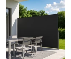 Koduva VEVOR ištraukiama šoninė markizė, 180 x 300 cm, juoda