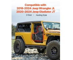 Koduva VEVOR Jeep vamzdinės durys, 2 durų, skirtos Jeep Wrangler JL ir Gladiator JT