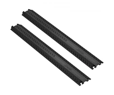 Koduva VEVOR kabelio apsaugos rampa, 2 vnt., 100 x 13 x 2 cm, juoda
