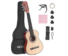 VEVOR Klasikinė gitara, 780 mm, natūrali