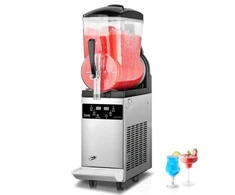 VEVOR Komercinė ledų kokteilių mašina, 12 l, vienas bakas, nerūdijantis plienas, XN120B