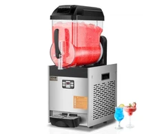 Koduva VEVOR komercinė slushy mašina, 12 l, vienas bakas, XRJ12LX1