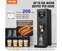 VEVOR Komercinis karšto vandens dispenseris, elektrinis vandens boileris, 15 l, 1500 W