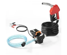 Koduva VEVOR kuro pernašos siurblys, 12V DC, 57 l/min (15 GPM), 186 W, nešiojamas, su automatiniu uždarymo antgaliu