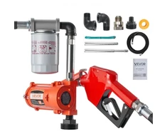 Koduva VEVOR kuro perpylimo pompa, 12V DC, 40 l/min, nešiojamas dyzelino perpylimo rinkinys