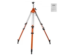 Koduva VEVOR lazerinio gulsčiuko trikojis stovas, 5/8"-11 sriegis, 1145–2905 mm aukščio reguliavimas