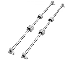 Koduva VEVOR linijinių kreipiančiųjų bėgių rinkinys SFC20, 1200 mm, 2 vnt.