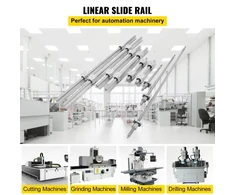 Koduva VEVOR linijinių kreiptuvų bėgių CNC rinkinys SBR20 su 3 RM1605 rutuliniais sraigtais 350/650/1050 mm ir BK/BF12