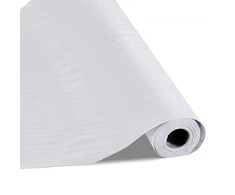 Koduva VEVOR lipnios tapetos, 45 cm x 10 m, balto medžio rašto