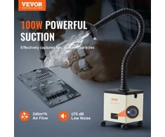 Koduva VEVOR litavimo dūmų ištraukėjas, 100 W, 3 pakopų filtrai, 240 m³/h