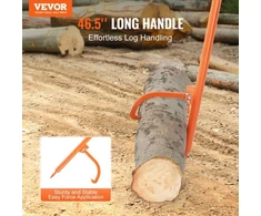Koduva VEVOR log jack LP48, 1180 mm, anglinis plienas