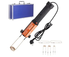 VEVOR Magnetinio indukcinio šildytuvo rinkinys, 1100 W, 230 V, nešiojamas rankinis, su 10 ritinių