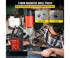 Koduva VEVOR magnetinis gręžtuvas VV-MD-UK2, 1200 W, 40 mm, 13000 N