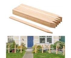 Koduva VEVOR mediniai sodo kuolai, 25 vnt., 12,7×38,1×609,6 mm