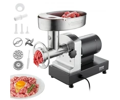 VEVOR Mėsmalė, 6 lbs/min, 350 W, nerūdijantis plienas