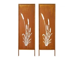 VEVOR Metalinė privatumo sienelė, 50 x 160 cm, pastatoma, lauko ir vidaus