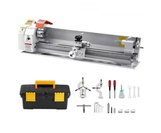 Koduva VEVOR metalinis tekinimo staklės, 220 x 1000 mm, 0–2500 RPM, 1250 W bešepetis variklis