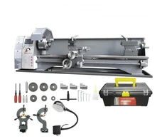 Koduva VEVOR metalo tekinimo staklės, 21,1 cm x 75 cm, 750 W, WM210V-L