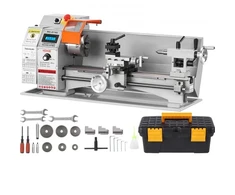 Koduva VEVOR mini metalo tekinimo staklės, 800 W, 150–2500 aps./min, 17,8 cm x 40,7 cm