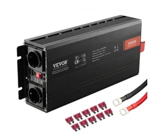 Koduva VEVOR modifikuotos sinusoidės keitiklis, 3000 W, DC 12 V į AC 230 V, SGM-3000W