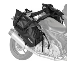 Koduva VEVOR motociklo balandinės 28 l (14 l x 2), juodos
