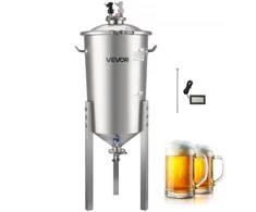 VEVOR Nerūdijančio plieno kūginis fermenteris, 30 l, namų alaus ir vyno fermentacijai