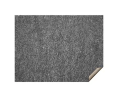 Koduva VEVOR neslystantis kilimo padas, apsauginis amortizacinis kilimėlis 9' x 12', 1/4" storio, dvipusis, pilkas