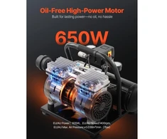 Koduva VEVOR oro kompresorius, 4 l plieno bakas, 1 HP, 635 W, 68 dB, JR550GJ4L