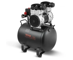 Koduva VEVOR oro kompresorius, 40 l plieno bakas, 2 AG, 5,3 CFM, be alyvos, 125 PSI, 78 dB