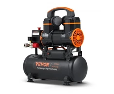 Koduva VEVOR oro kompresorius 8 l, 900 W, 70 dB, be alyvos