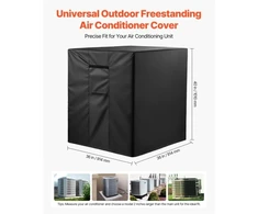 Koduva VEVOR oro kondicionieriaus danga, 914 x 914 x 1010 mm, juoda