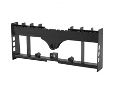 Koduva VEVOR palečių šakių rėmas skid steer, 1814 kg, 115 cm, su 50,8 mm hitch receiver ir spears movomis
