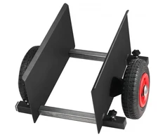 Koduva VEVOR panelių vežimėlis 272 kg gipso kartonui ir durims, su 20,32 cm pneumatiniu ratuku