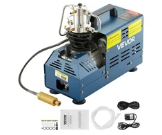 Koduva VEVOR PCP oro kompresorius, 1800 W, 220 V, 4500 PSI/300 BAR/30 MPa
