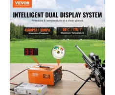 Koduva VEVOR PCP oro kompresorius SS-PAC01B, 4500 PSI / 30 MPa, DC12V, AC230V