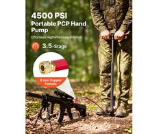 Koduva VEVOR PCP rankinė pompa, 3.5 pakopos, 31,03 MPa / 4500 PSI