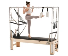Koduva VEVOR Pilates reformeris, medinis, 233 x 77,6 x 78,2 cm