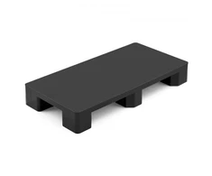 Koduva VEVOR plastikinis padėklas, 1 vnt., 1000 x 500 x 136 mm, juodas