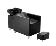 VEVOR Plaukų plovimo kėdė su keramikine kriaukle, 300 kg, salonui ir SPA