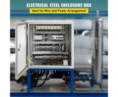 Koduva VEVOR plieninė elektros spinta NEMA 4X, 40 x 40 x 20 cm, IP66, su montavimo plokšte